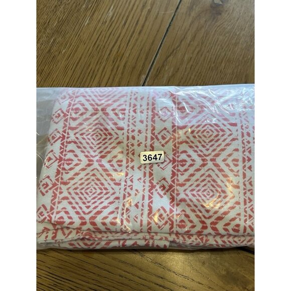 Chicos Size 0  Pink Aztec The Ultimate Tee Cotton‎ Shirt Modern Comfy Loungewear - Picture 13 of 13